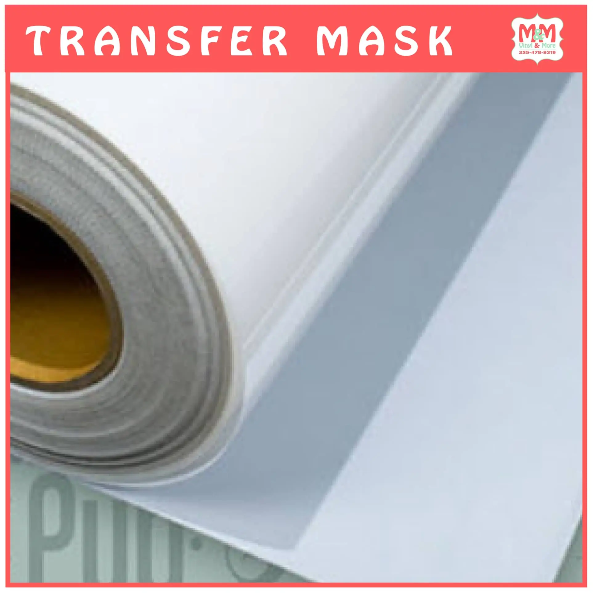 Sticker Vinyl Transfer Mask 
